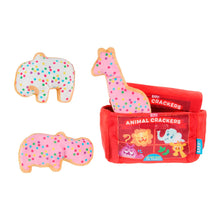 Load image into Gallery viewer, Bark Animal Squeakers Snacks Plush Dog Toy Xs/S