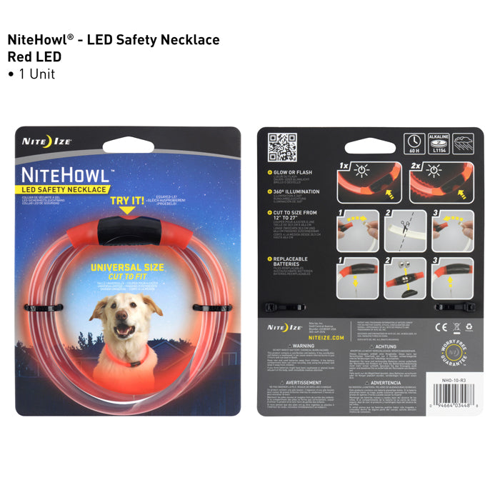 Nite ize nitehowl deals led safety necklace