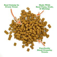 Load image into Gallery viewer, Meowijuana Crunchie Munchie Seafood Medley Cat Treat