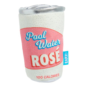 Bark Pool Water Rosé Plush Dog Toy