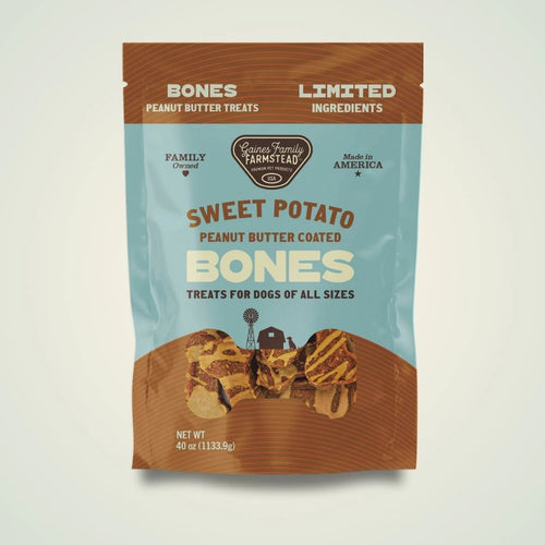 Gaines Family Farmstead Peanut Butter Coated Bones