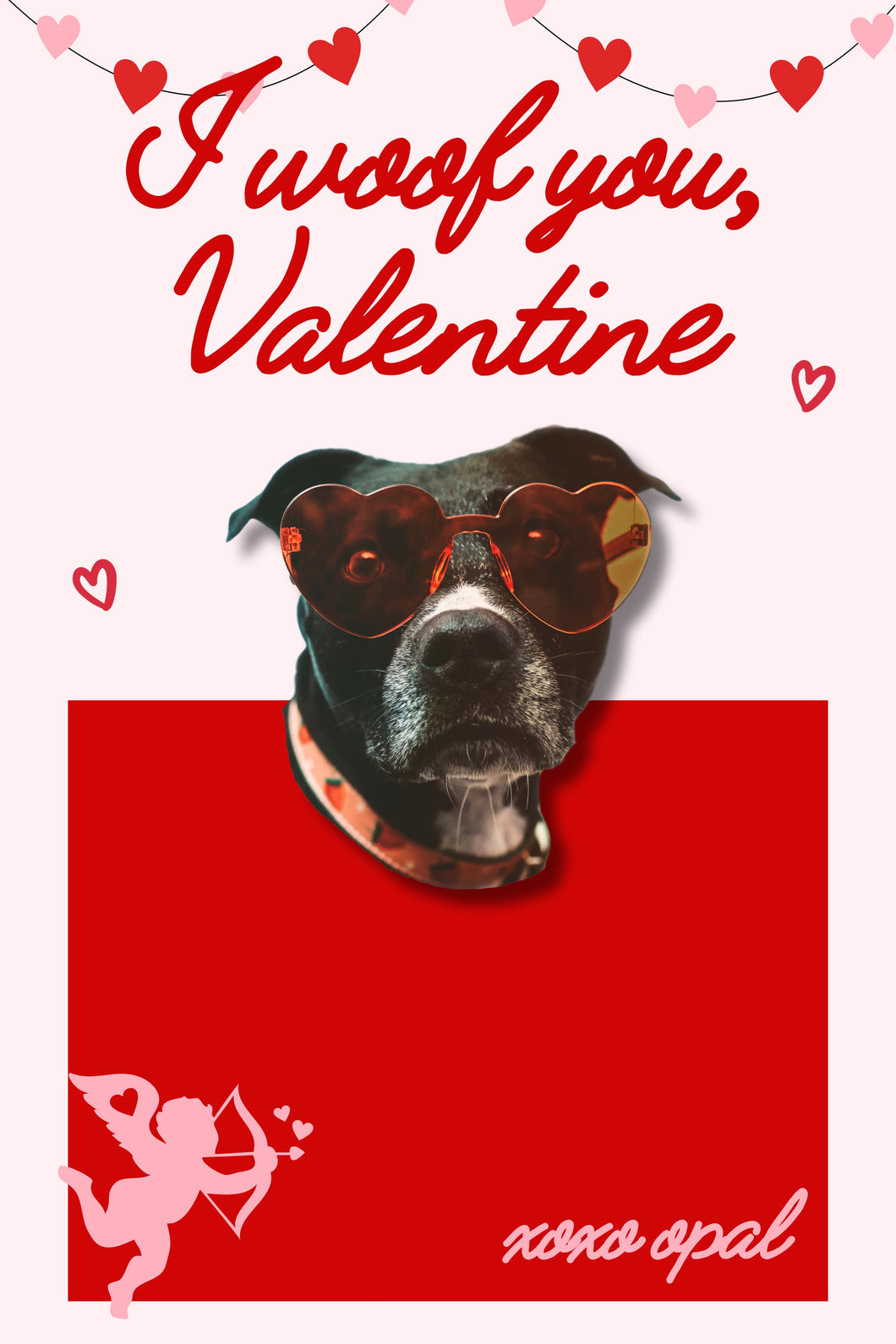 Custom Pup Valentines