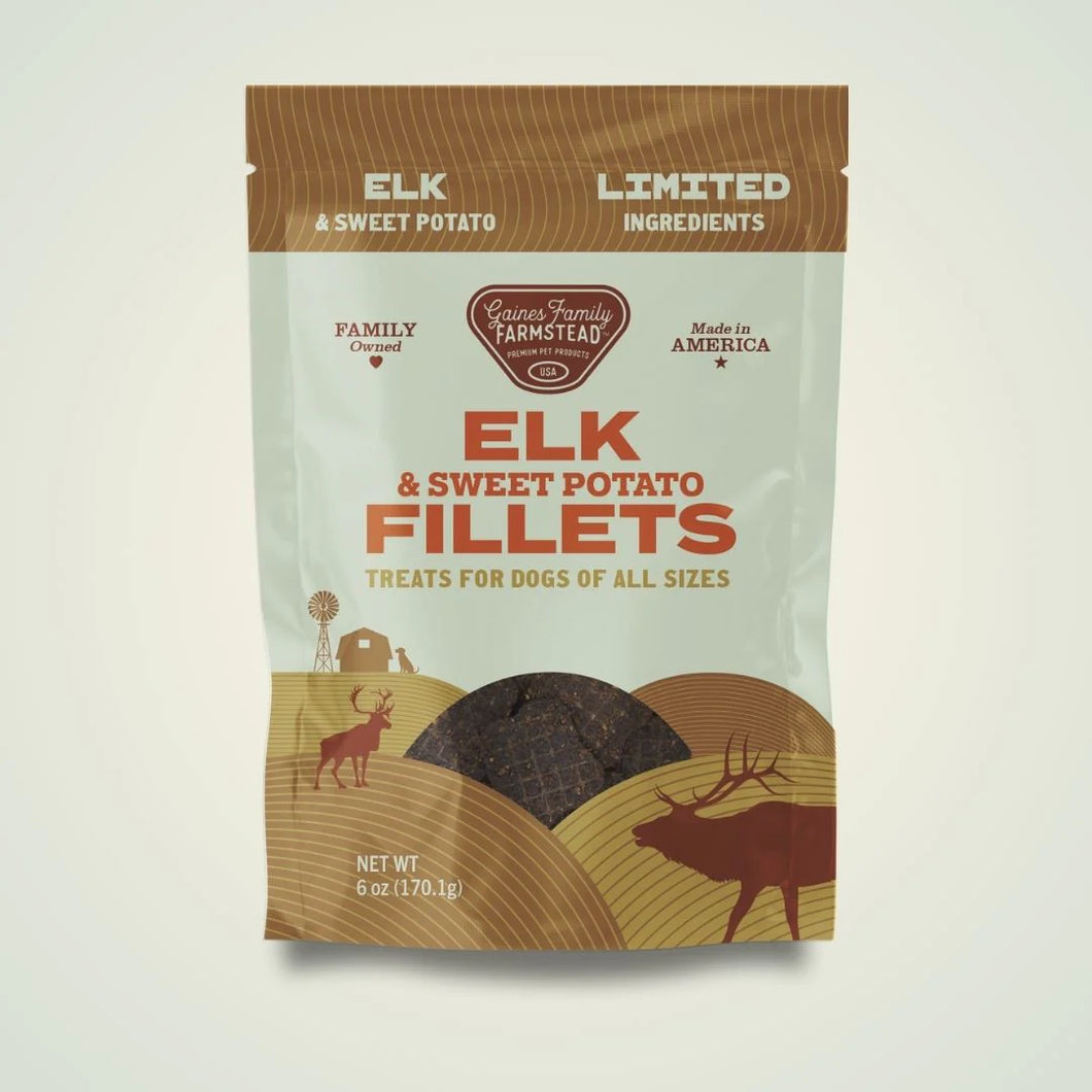 Gaines Family Farmstead Elk and Sweet Potato Fillets