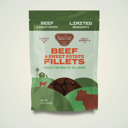 Gaines Family Farmstead Beef and Sweet Potato Fillets