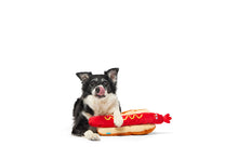 Load image into Gallery viewer, BARK Frank N Footer Plush Dog Toy