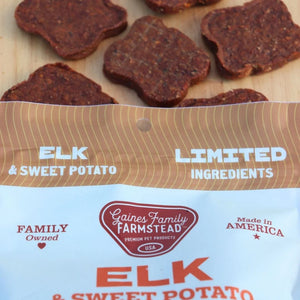 Gaines Family Farmstead Elk and Sweet Potato Fillets