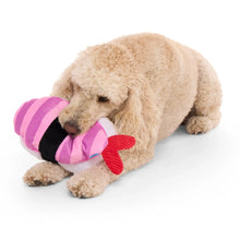 Load image into Gallery viewer, BARK Ebi Eiko Sushi Plush Dog Toy XL