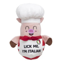 Load image into Gallery viewer, Bark Tony Pupperoni Plush Dog Toy