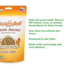Load image into Gallery viewer, Meowijuana Crunchie Munchie Chicken Cat Treat