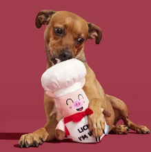 Load image into Gallery viewer, Bark Tony Pupperoni Plush Dog Toy