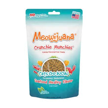 Load image into Gallery viewer, Meowijuana Crunchie Munchie Seafood Medley Cat Treat