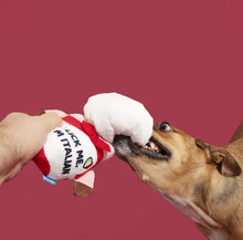 Load image into Gallery viewer, Bark Tony Pupperoni Plush Dog Toy