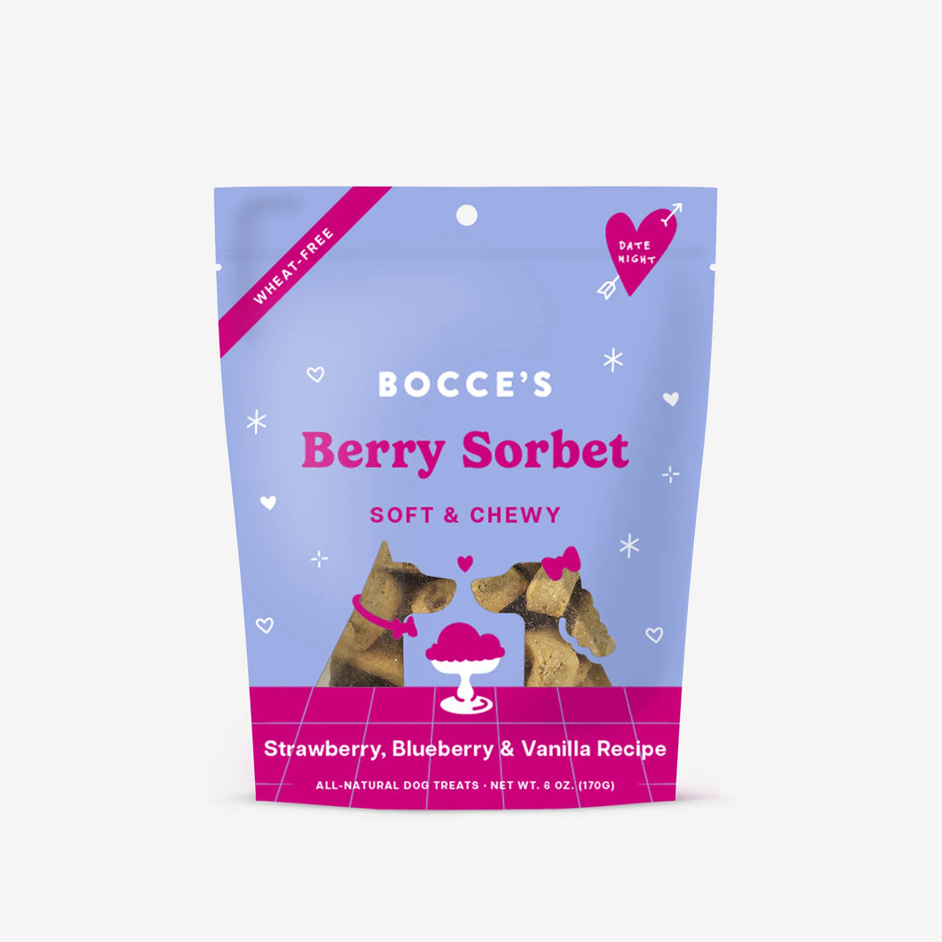 Bocce's Bakery Berry Sorbet Soft & Chewy Dog Treats