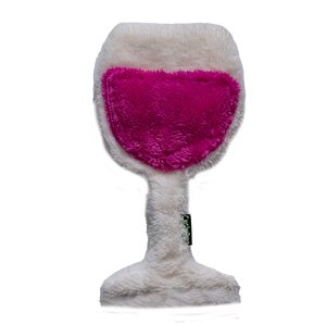Duraplush Wine Glass Dog Toy