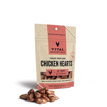 Load image into Gallery viewer, Vital Essentials Cat Freeze-Dried Raw Chicken Hearts