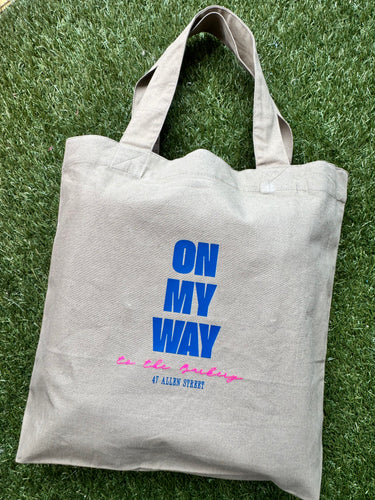 On My Way to the Barkery Green Tote
