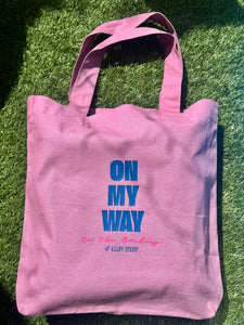 On My Way to the Barkery Purple Tote