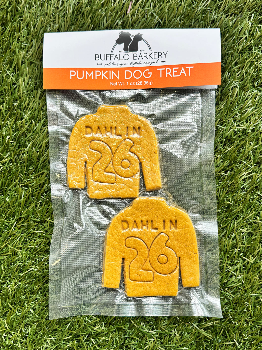 Sabres Players Pumpkin Biscuit