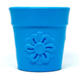 Large Flower Pot Durable Pup-X Rubber Treat Dispenser & Enrichment Toy