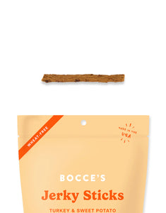 Bocce's Grazers Turkey & Sweet Potato Jerky Sticks