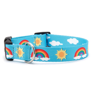 Up Country Sport Rainbows and Sunshine Dog Collar
