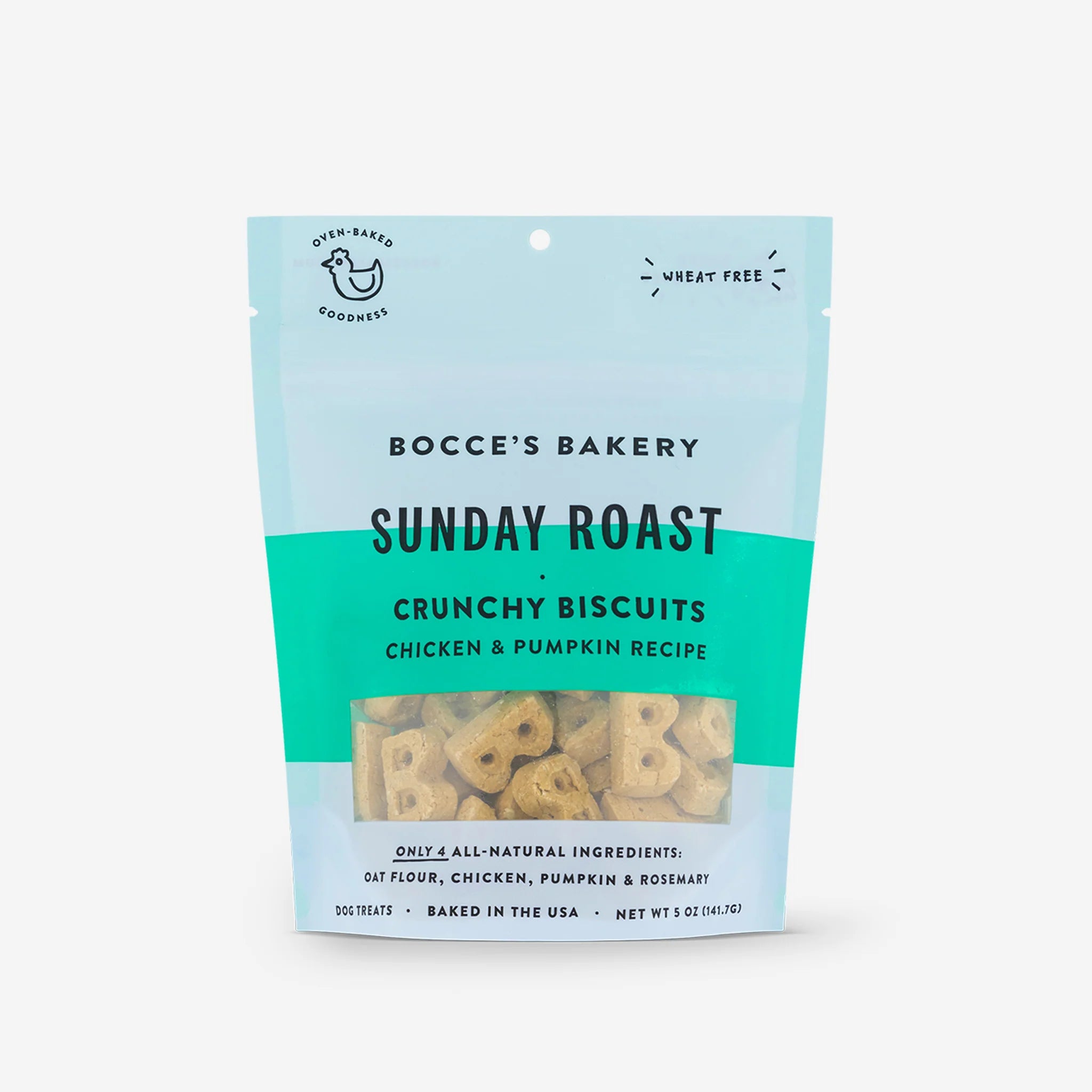 Bocce's Bakery Every Day Sunday Roast Biscuit Dog Treats Bocce's Bakery Every Day Sunday Roast Biscuit Dog Treats