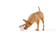 Load image into Gallery viewer, Bark Super Chewer Valentine's Tipsy Rosé Rubber Wine Dog Toy
