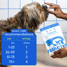 Load image into Gallery viewer, Native Pet Calm Chews Anxiety &amp; Calming Supplement For Dogs
