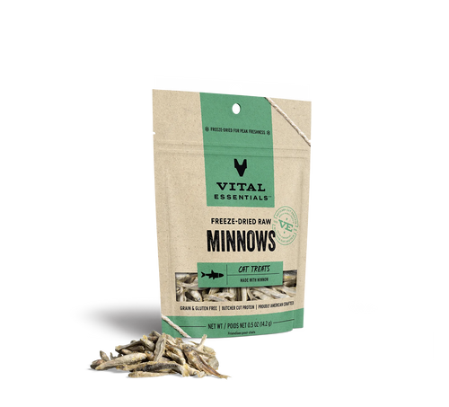 Vital Essentials Freeze-Dried Raw Minnows Cat Treats