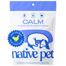 Load image into Gallery viewer, Native Pet Calm Chews Anxiety &amp; Calming Supplement For Dogs
