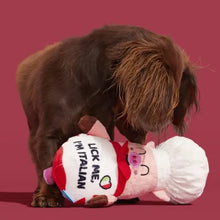 Load image into Gallery viewer, Bark Tony Pupperoni Plush Dog Toy