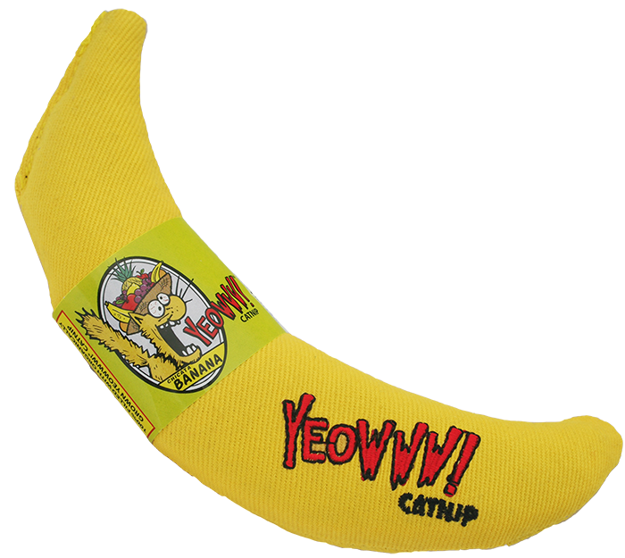 Yeowww! Banana Cat Toy
