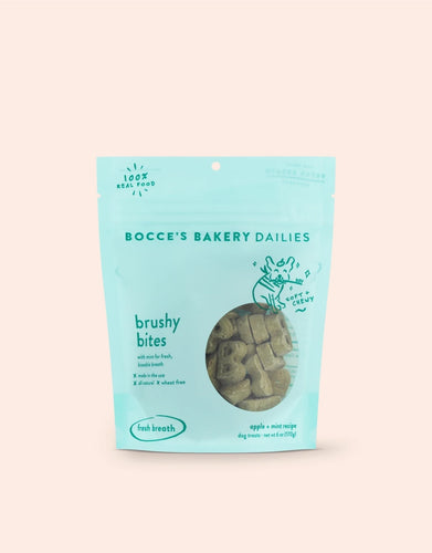 Bocce's Bakery Dailies Brushy Bites Soft & Chewy