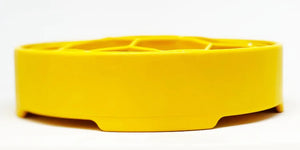 SodaPup Honeycomb Design Ebowl Enrichment Slow Feeder Bowl for Dogs