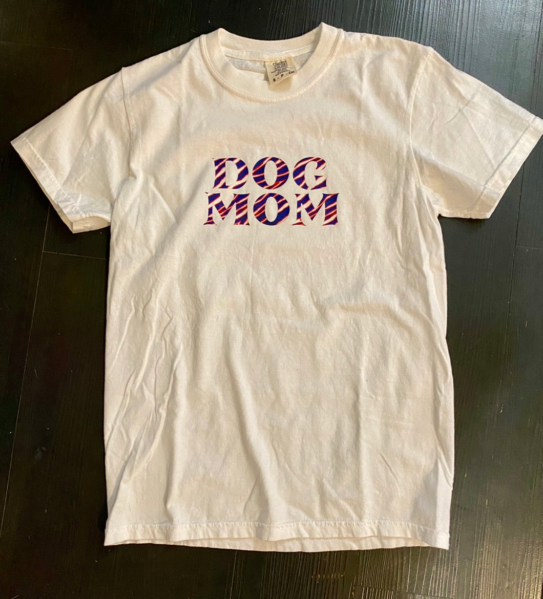 Dog Mom Zubaz T Shirt