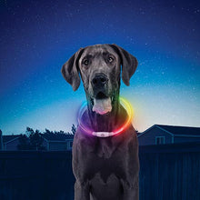 Load image into Gallery viewer, NITEHOWL® RECHARGEABLE LED SAFETY NECKLACE - DISC-O SELECT™