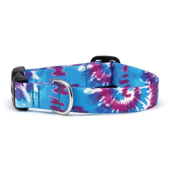 Up Country Sport Tie Dye Dog Collar